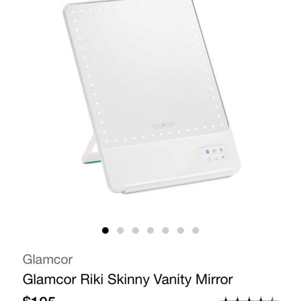 Glamcor Vanity LED Makeup Mirror with Bluetooth